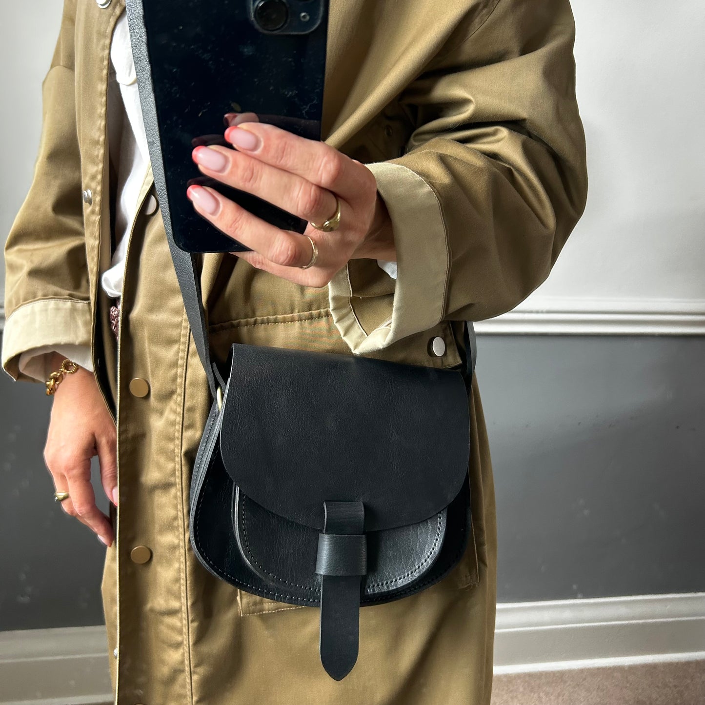 Classic Leather Crossbody