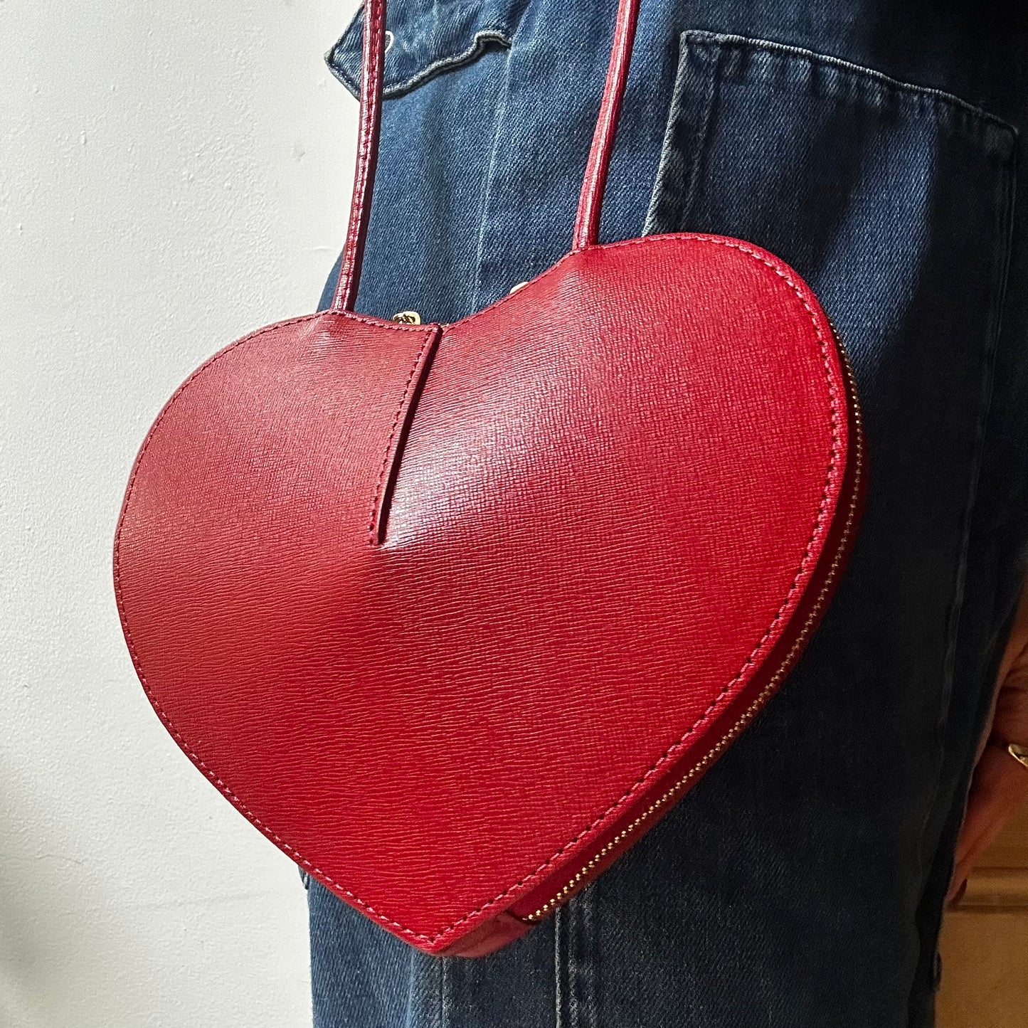 Heart Leather Handbag