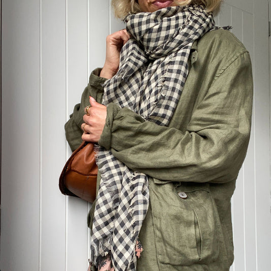Checked Scarves