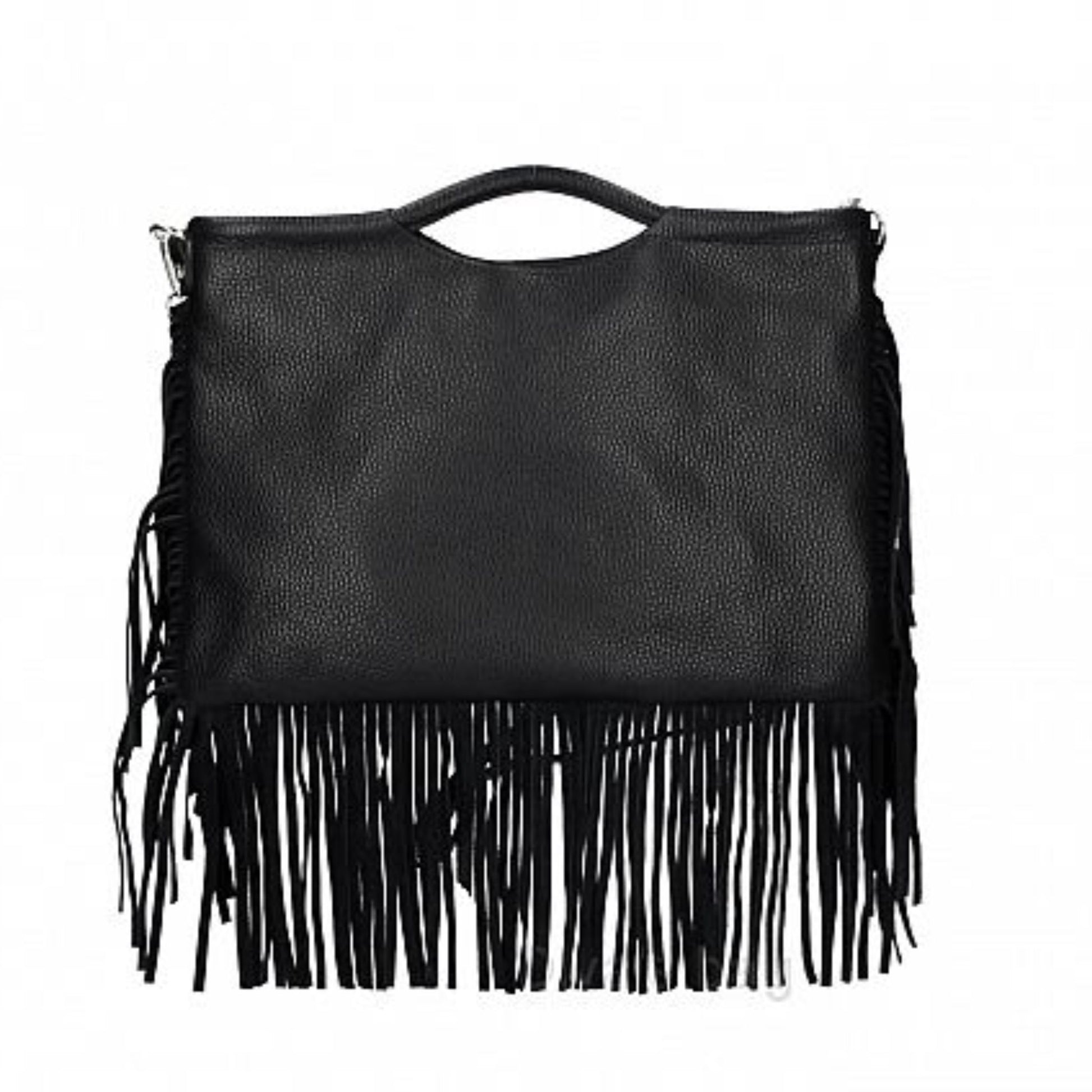 The Fringed Leather Bag - Main Image