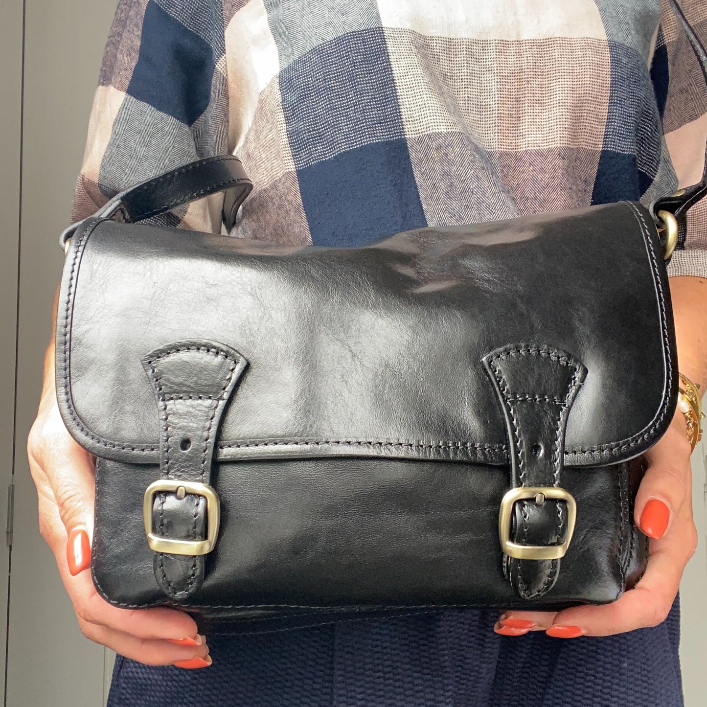 The Classic Leather Satchel