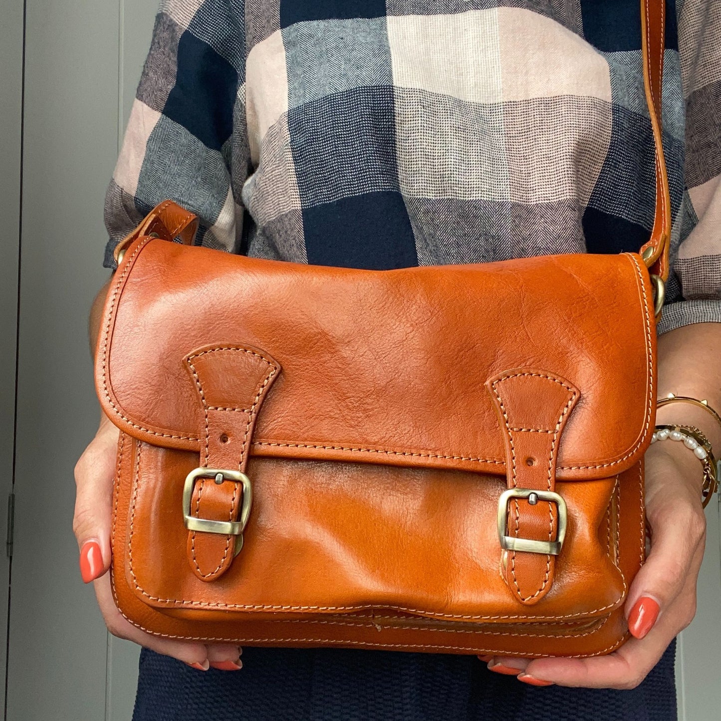 The Classic Leather Satchel