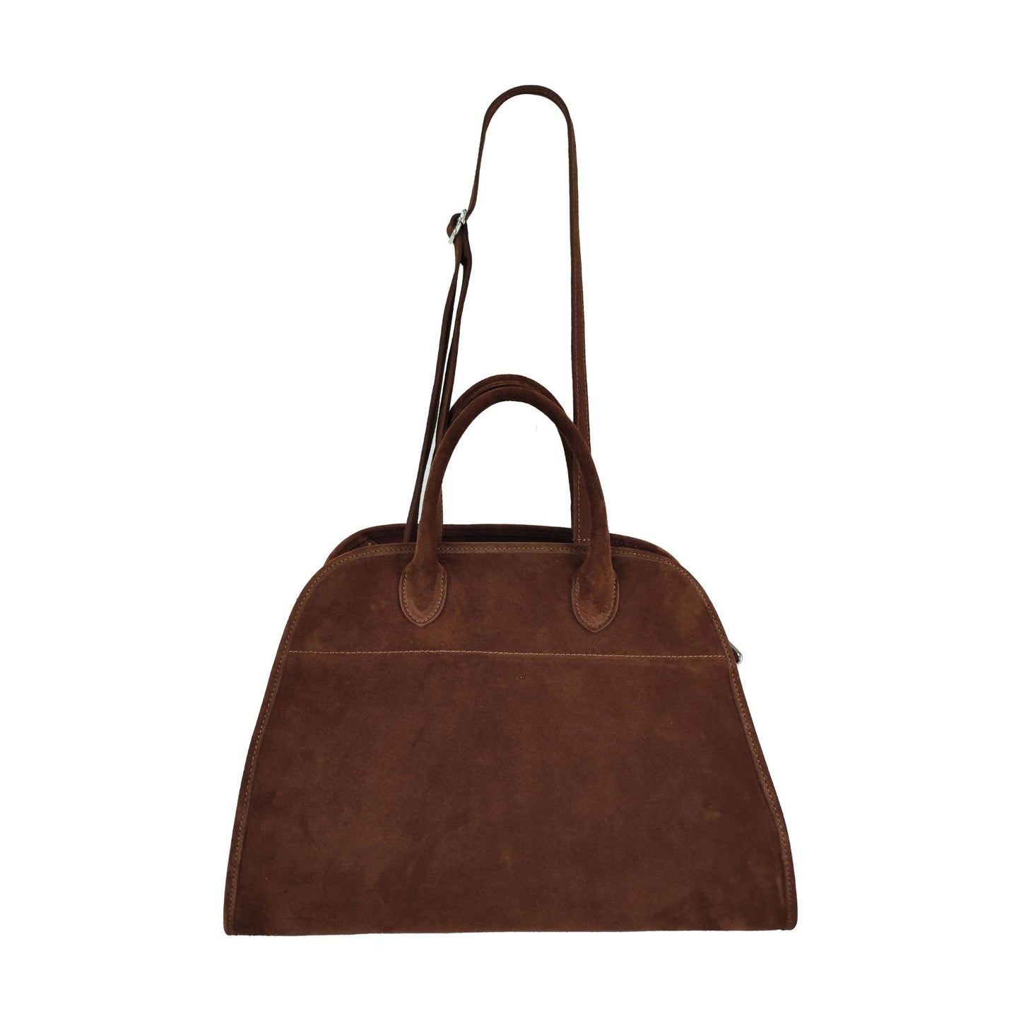 Large Brown Suede Doctors Bag