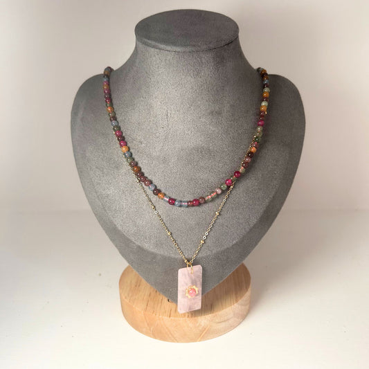 Natural Stone Beaded Necklaces