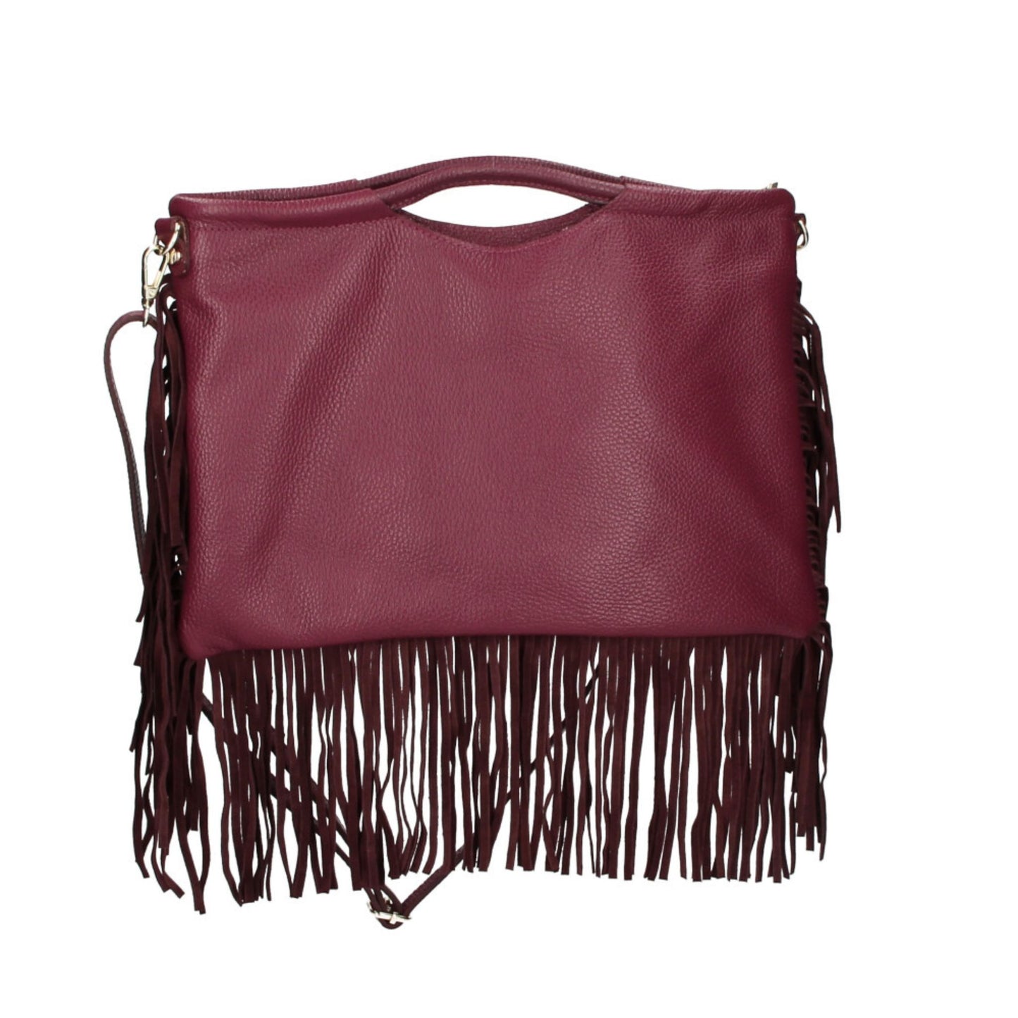 The Leather Fringed Bag