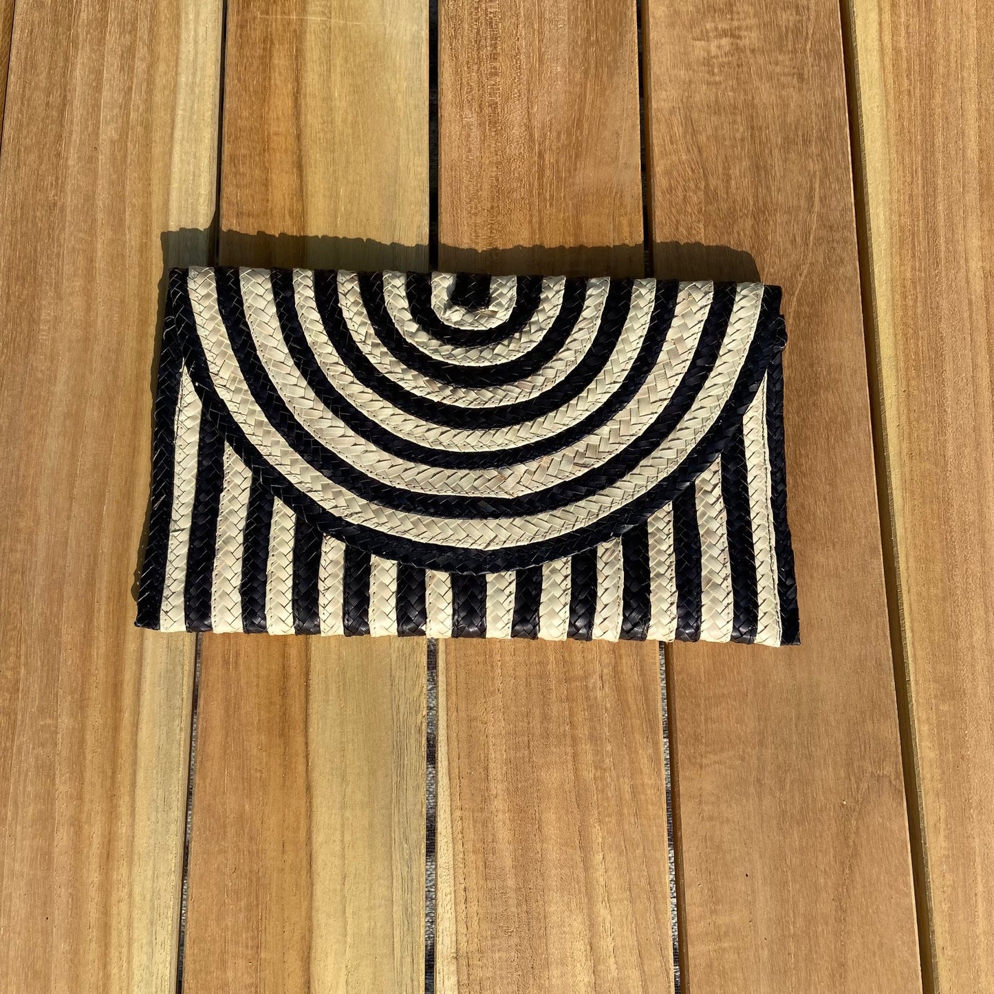 The Raffia Clutch Bag