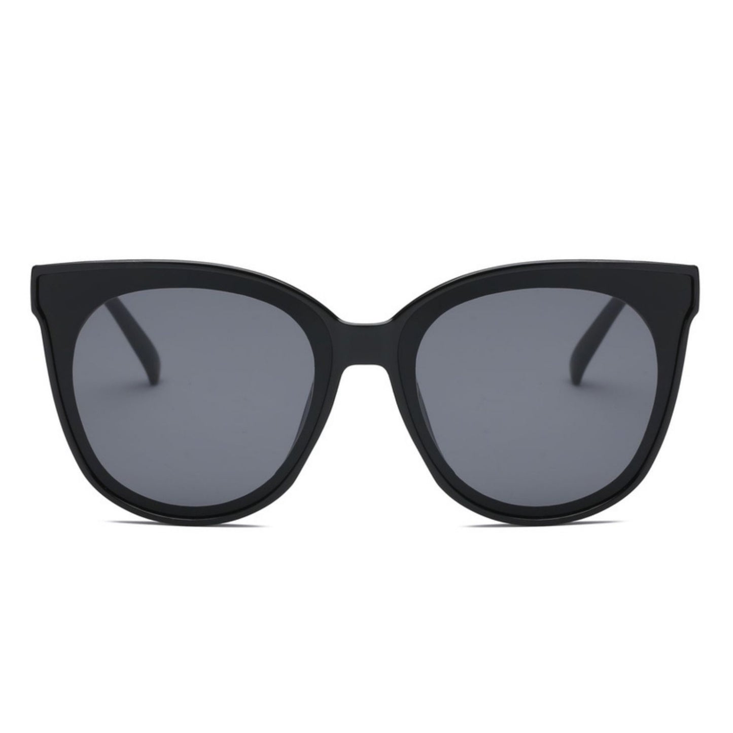 Round Retro Cat Eye Sunglasses