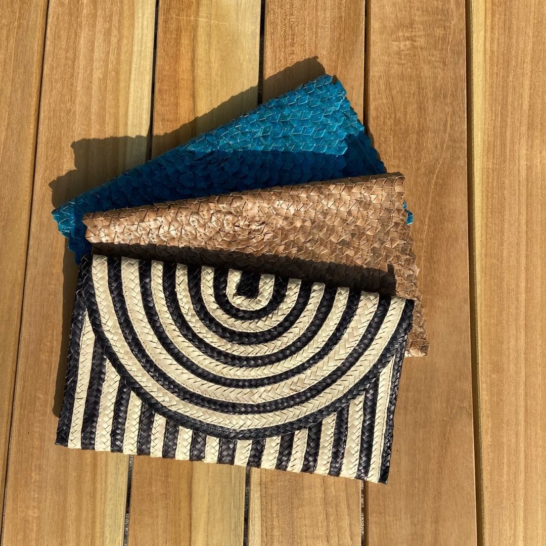 The Raffia Clutch Bag