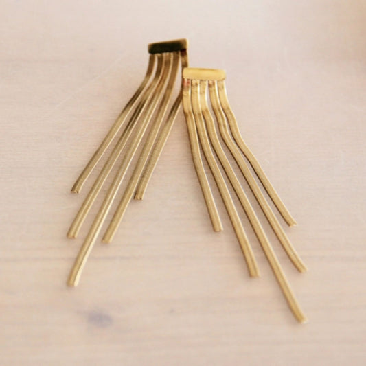 Statement Waterfall Earrings (in Gold or Silver)