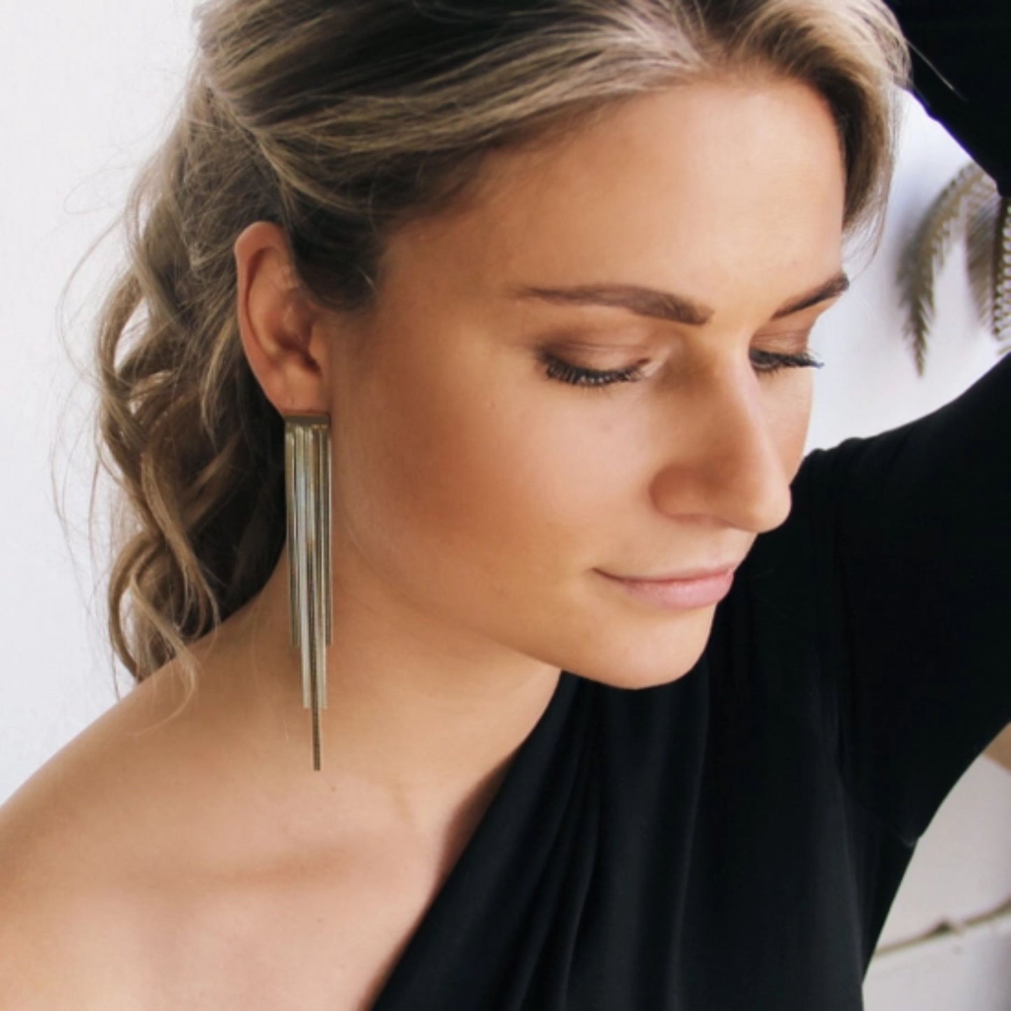 Statement Waterfall Earrings (in Gold or Silver)