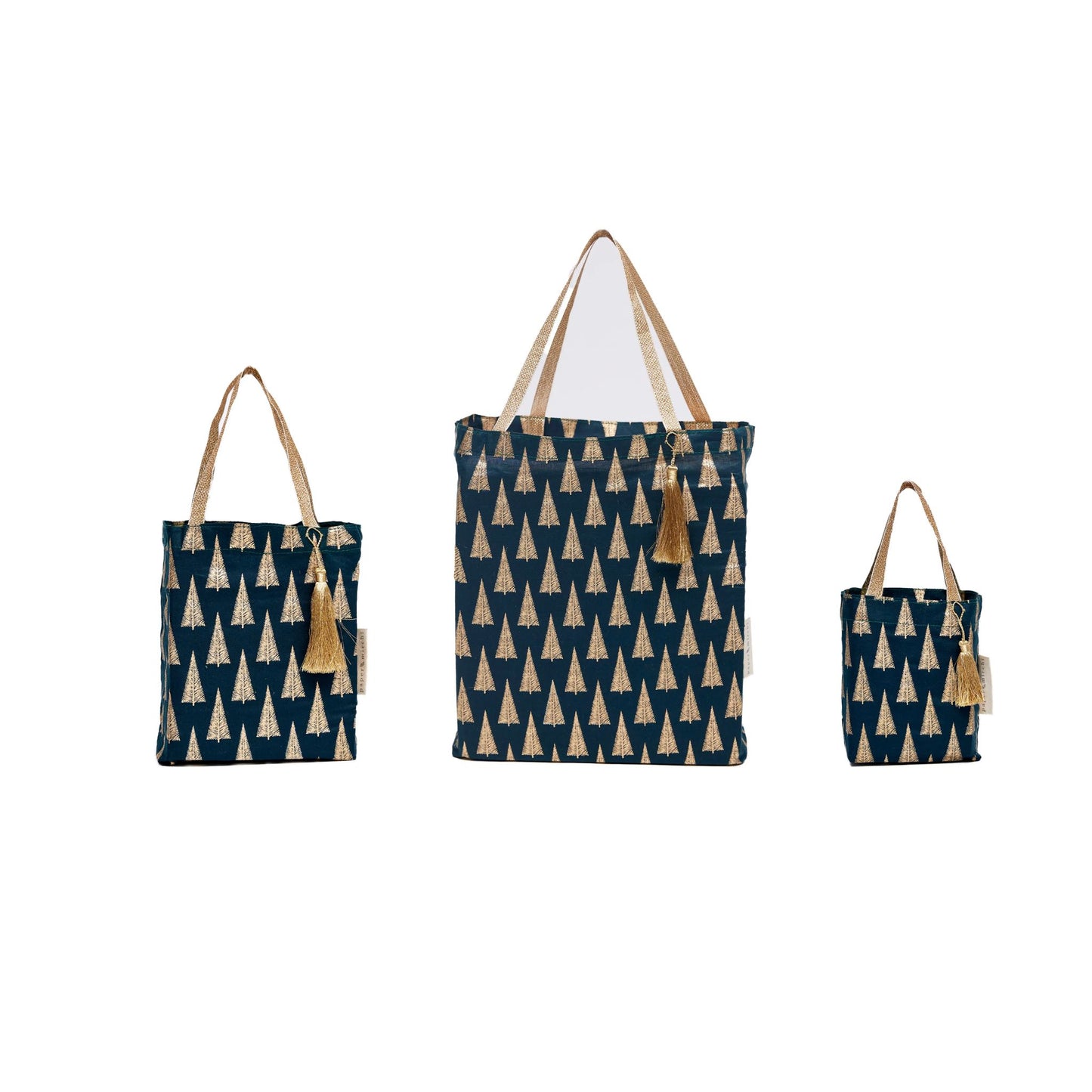 Fabric Gift Bags Tote Style