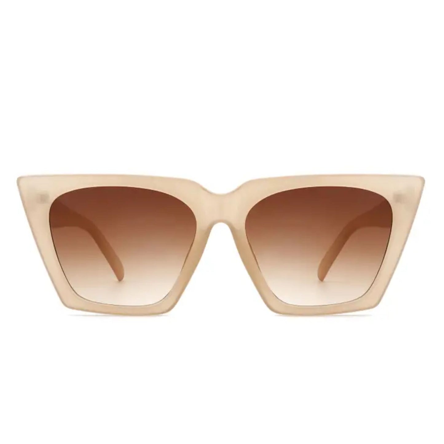 Angular Cat Eye Sunglasses