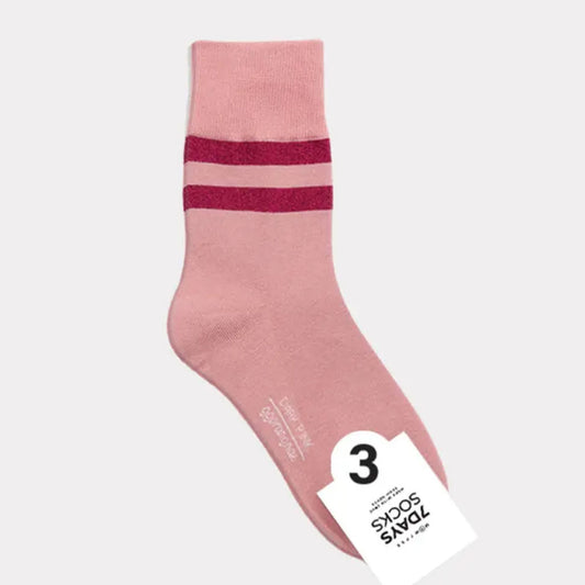 Glitter Stripe Socks