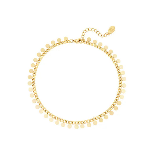 Gold Circles Bracelet