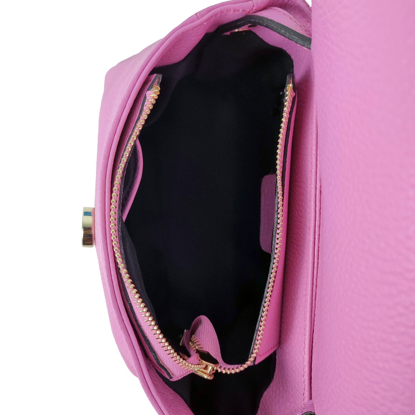 The Pink Leather handheld bag