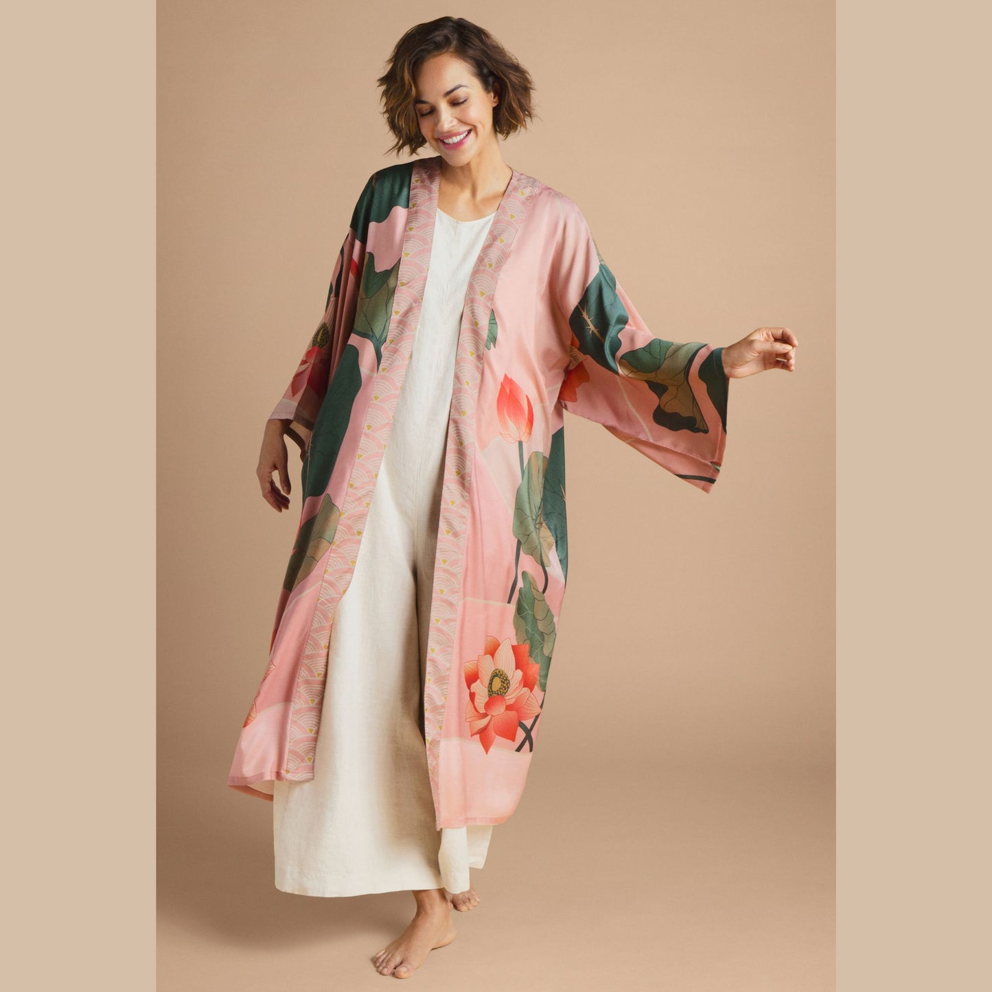 Vintage Style Kimono Gowns