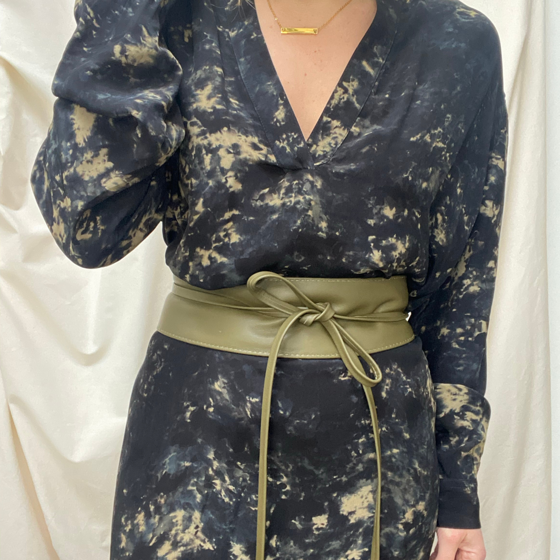 Gold clearance obi belt