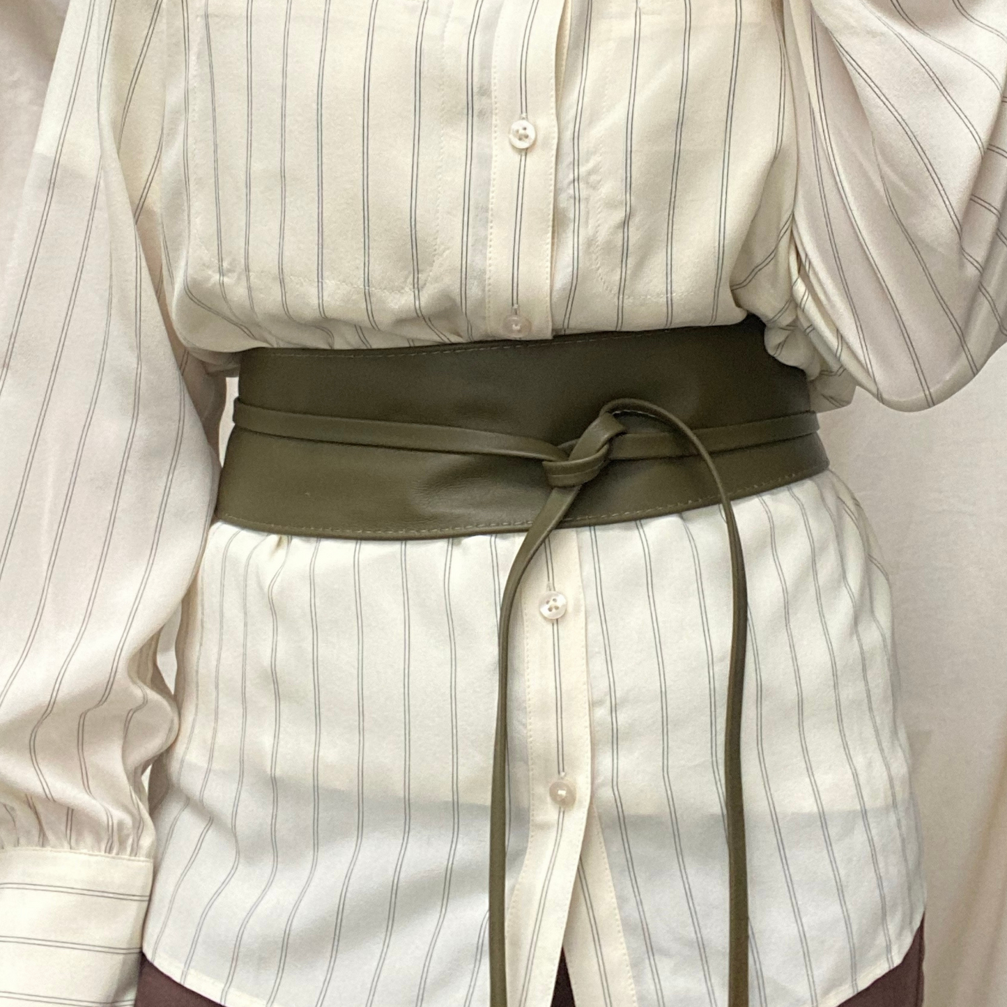 The Obi Leather Wrap Belt
