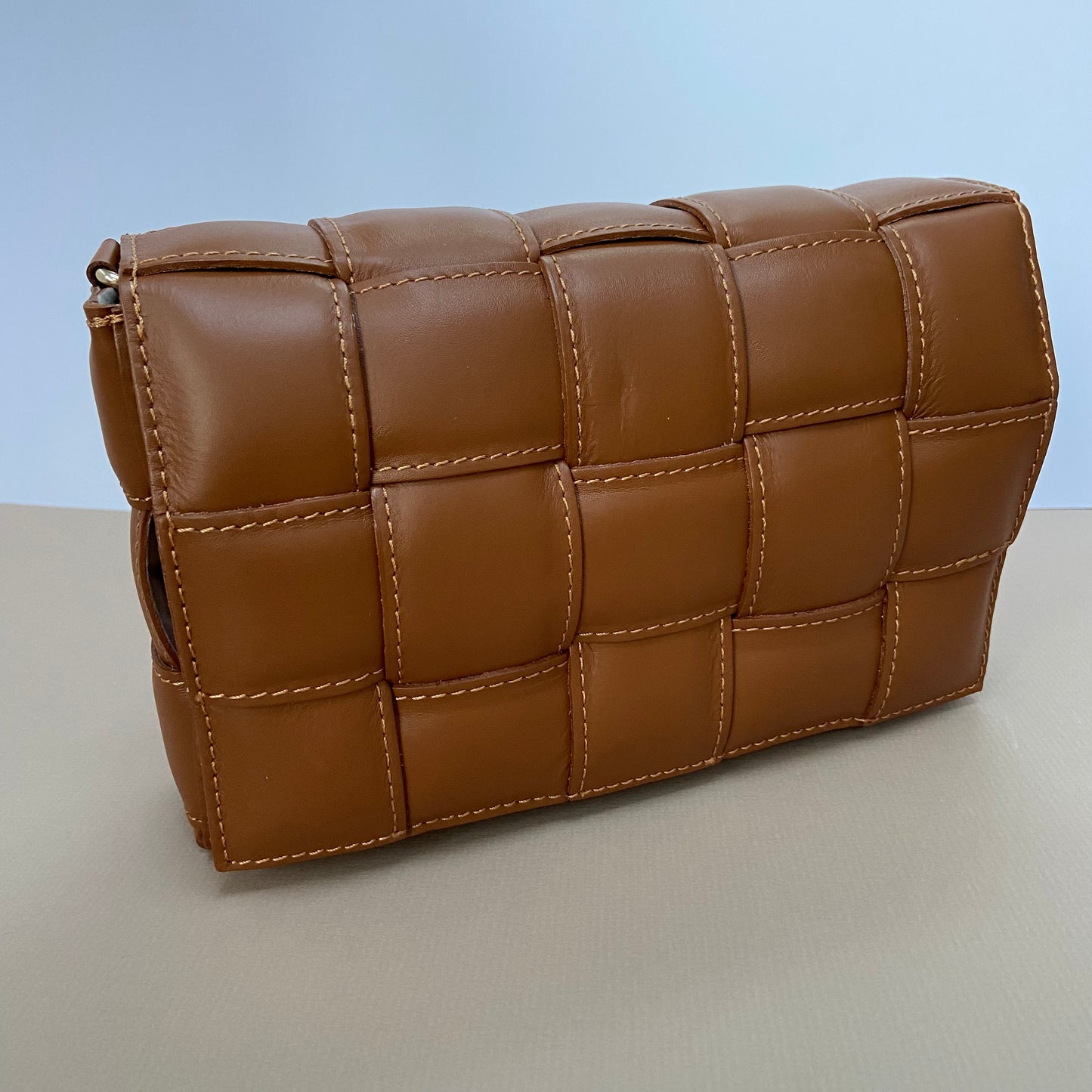 The Woven Padded Leather Bag