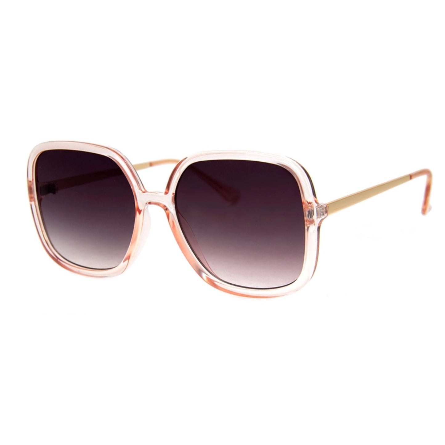 pink oversized sunglasses