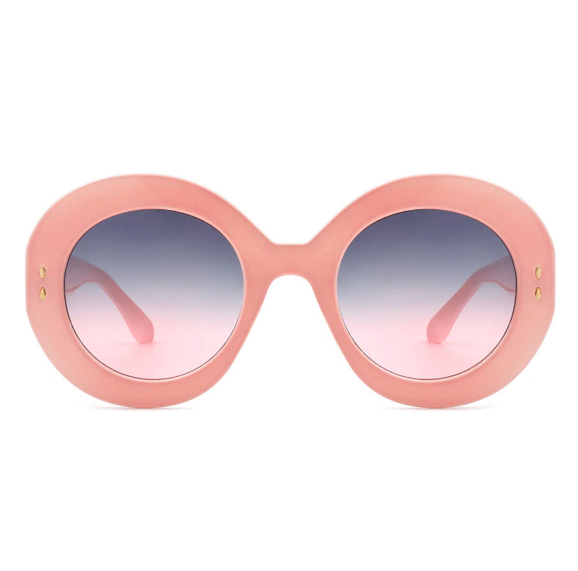 Oversized pink glasses on sale