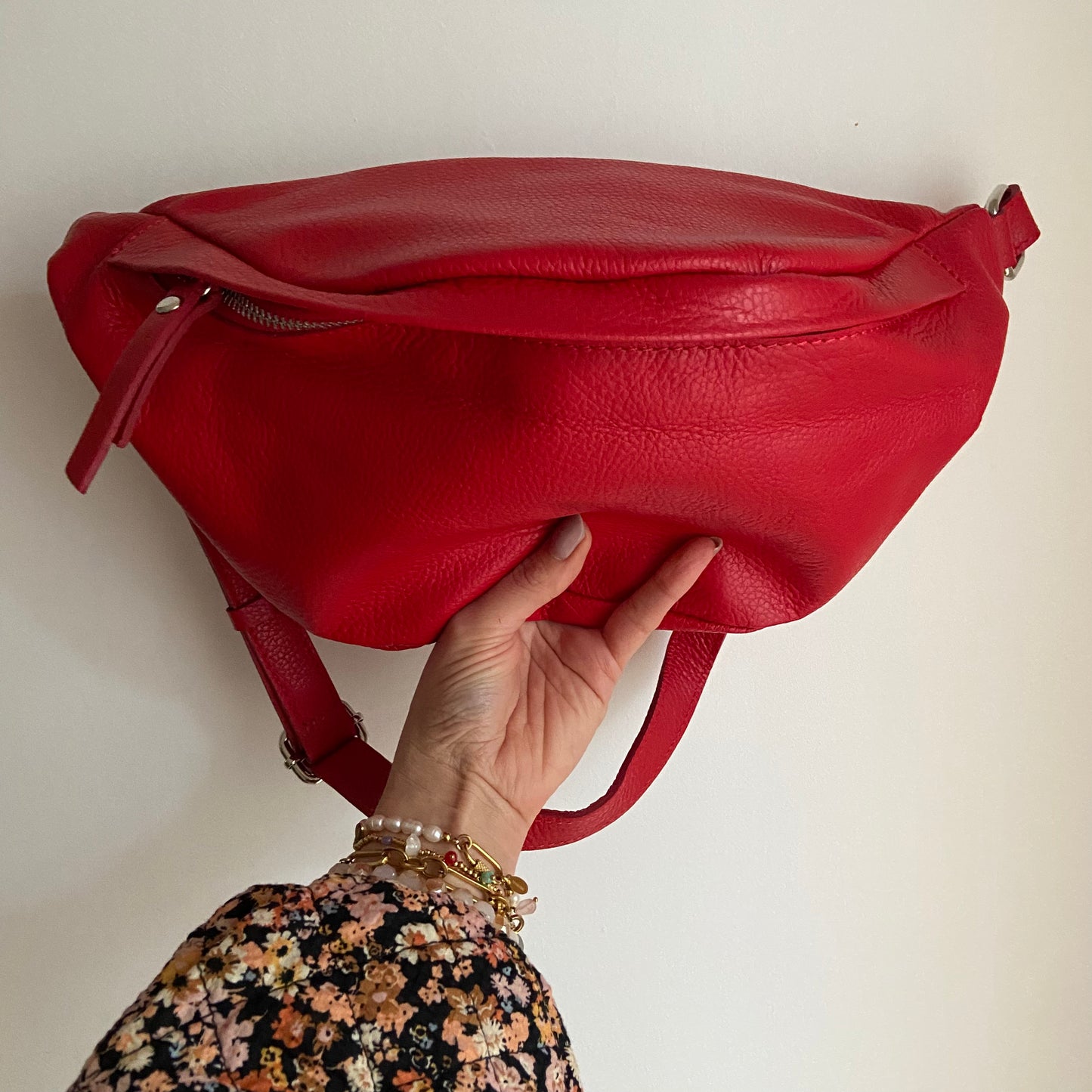 The Large Leather Bumbag / Sling Bag | Scott-Samuel