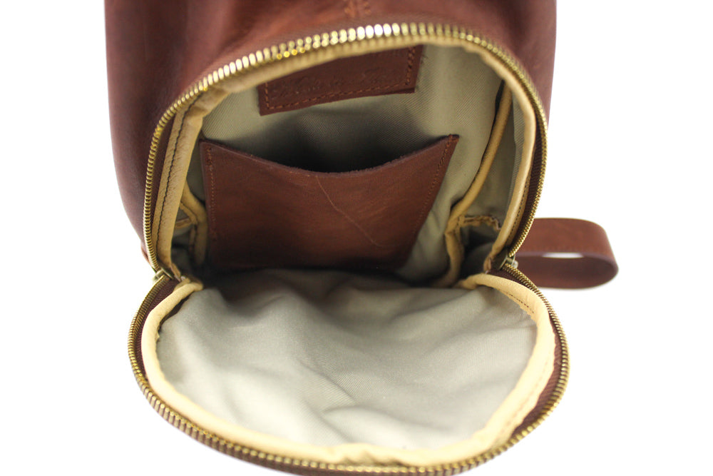 The Utility Leather Cross Body Bag