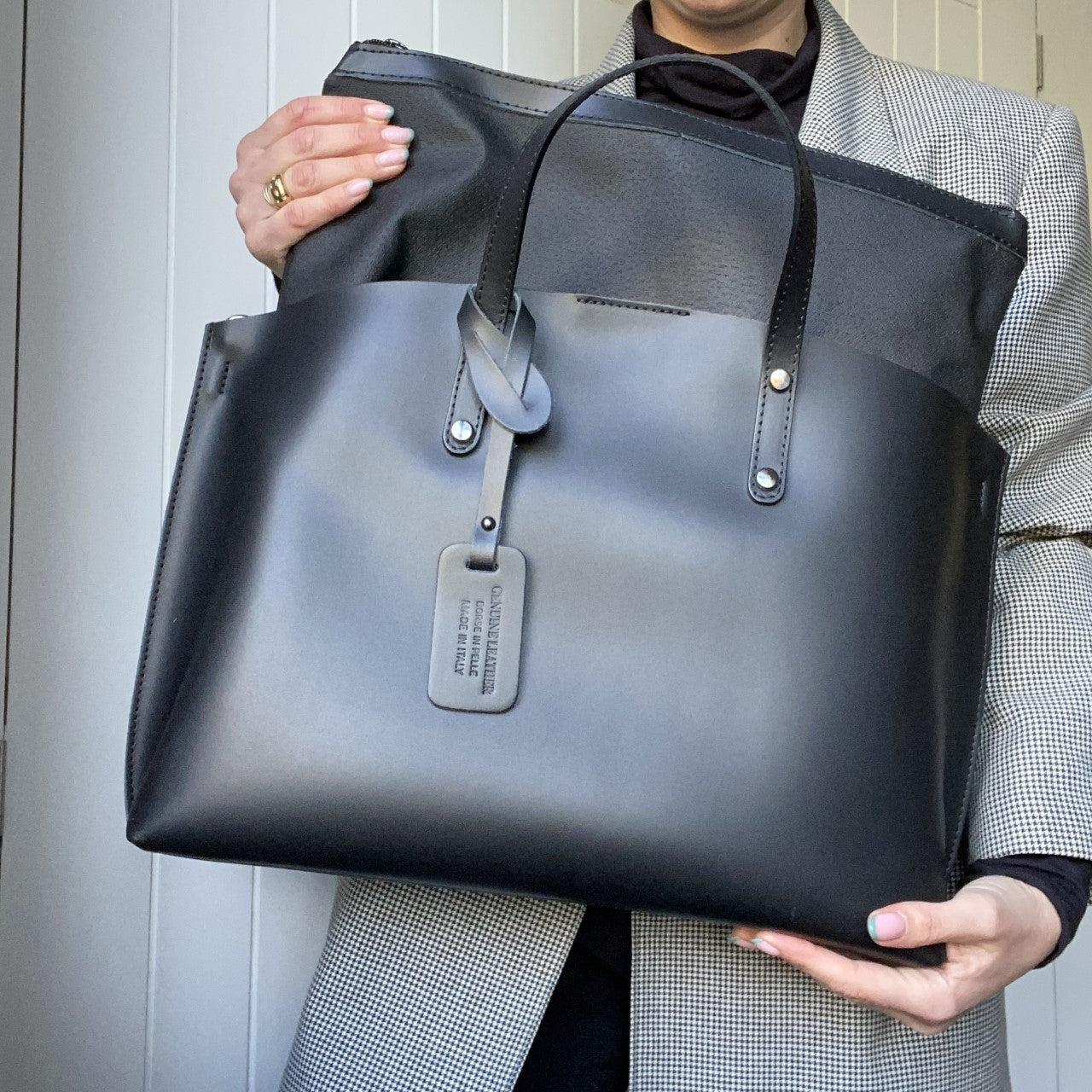 The XL Leather Work Bag